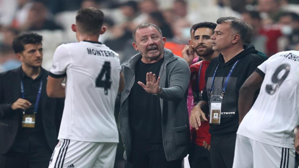 Besiktas coach Sergen Yalcin